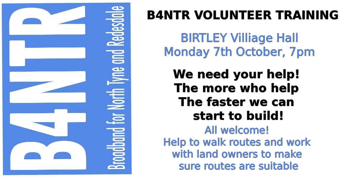 You are currently viewing B4NTR Volunteer Taining Day!